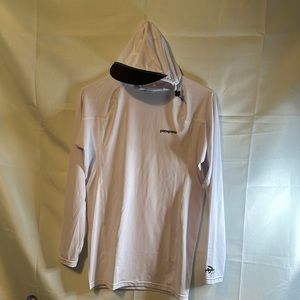 Patagonia Hoodie Base Layer Undershirt w/ Visor Men’s Medium